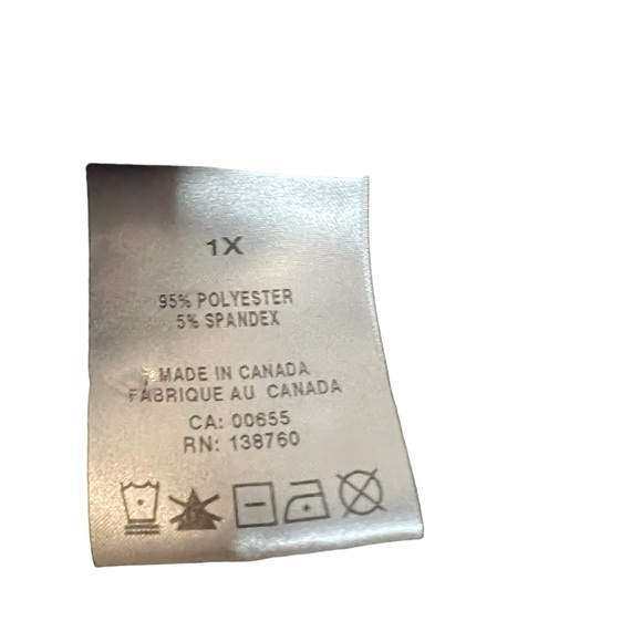 An Addition Elle black leggings in size 1X - Picture 4 of 6